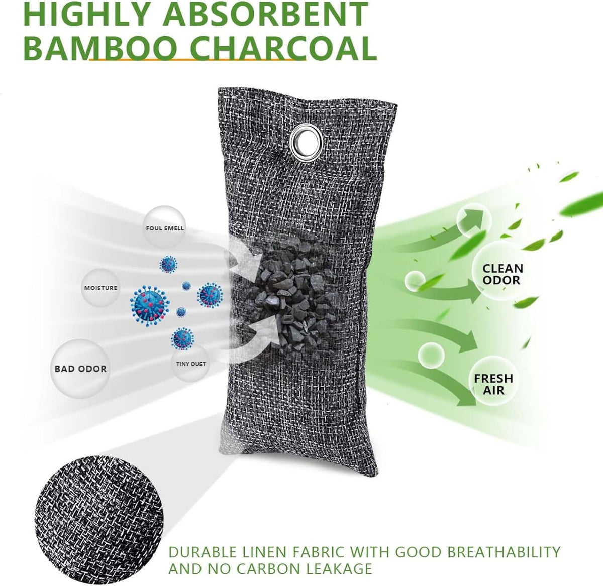 Bamboo Charcoal Odor Eliminator