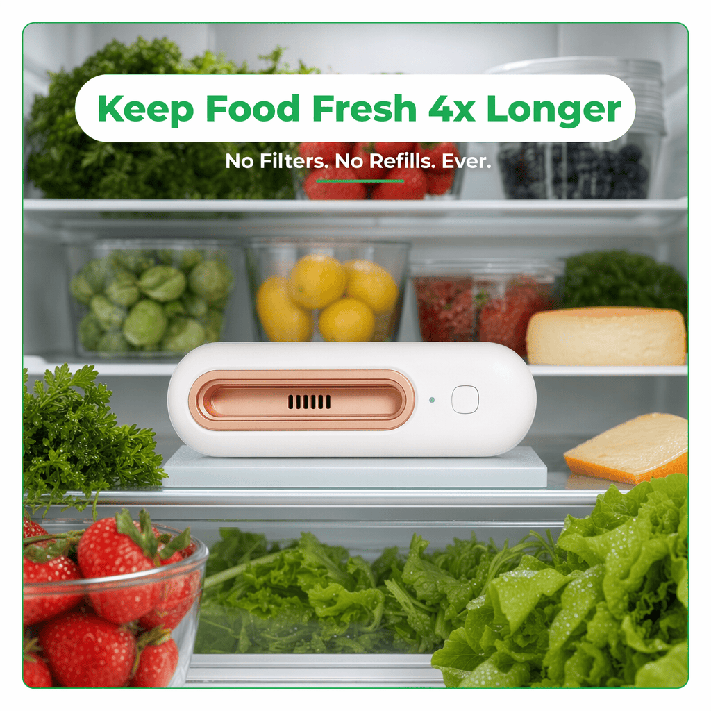 Fridgie Keep Food Fresh 4x Longer & Slash Your Grocery Bills