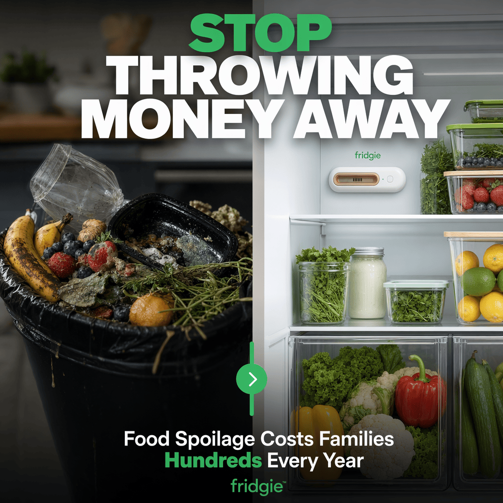 Fridgie Keep Food Fresh 4x Longer & Slash Your Grocery Bills